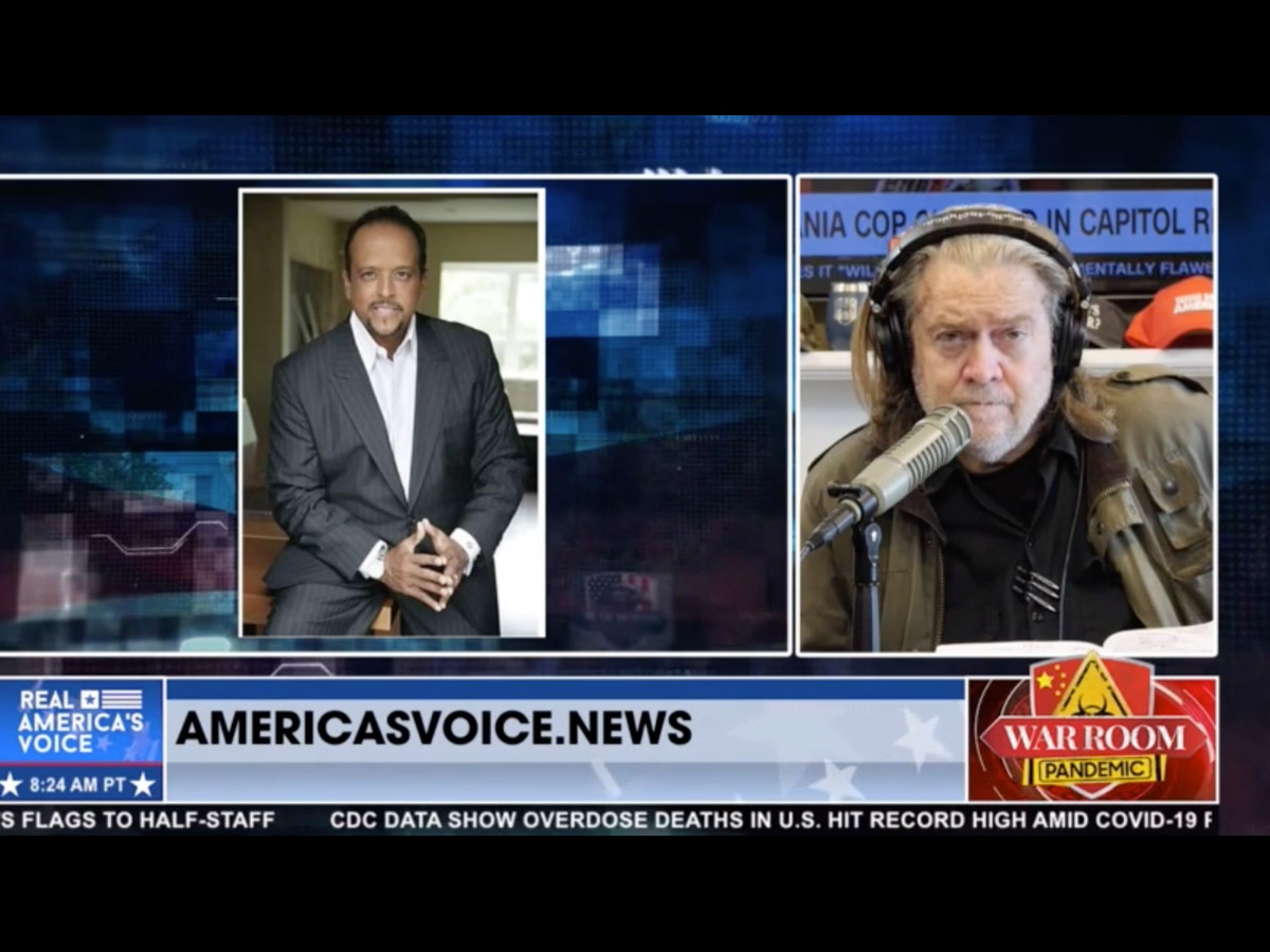Steve Bannon interviews Bishop Aubrey Shines